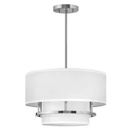 Lampy sufitowe - Graham lampa wisząca nikiel HK-GRAHAM-M-PN Hinkley - miniaturka - grafika 1