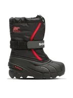 Buty dla chłopców - Sorel Śniegowce Flurry™ Boot 2114082015 Czarny - miniaturka - grafika 1
