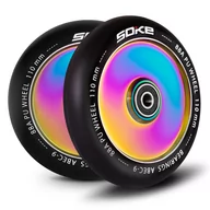 Akcesoria do skatingu - Kółka do hulajnogi 110 mm Soke 2 szt. - miniaturka - grafika 1