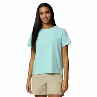 Koszulki i topy damskie - Koszulka damska Columbia Sun Trek Short Sleeve II Tee z krótkim rękawem - miniaturka - grafika 1