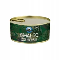 Pasztet i przetwory mięsne - Smalec Żołnierski Ankor tradycyjny smalec ze skwarkami, puszka 280g - miniaturka - grafika 1