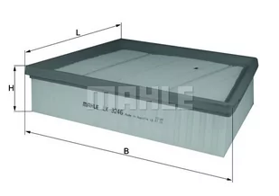 Filtr powietrza Mahle LX 3246 - Filtry powietrza - miniaturka - grafika 1