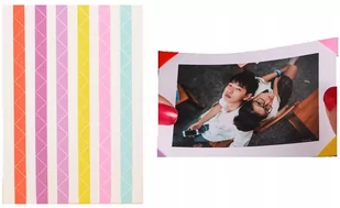 102x Naklejki Narożniki Na Zdjęcia Do Fuji Instax - Akcesoria fotograficzne - miniaturka - grafika 1
