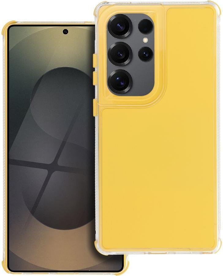Etui na telefon komórkowy MATRIX pasuje do SAMSUNG S25 Ultra żółty