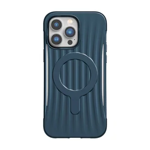 Raptic X-Doria Clutch Built Case etui iPhone 14 Pro Max z MagSafe pokrowiec plecki niebieski - Etui i futerały do telefonów - miniaturka - grafika 3