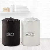 Kosze na bieliznę - RAYEN Zestaw 2 koszy na pranie - miniaturka - grafika 1