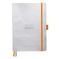 Notesy i bloczki - Goalbook Rhodia A5, miękka oprawa, srebrny - miniaturka - grafika 1
