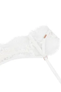 Hunkemöller Podwiązki Tiah Biały - Akcesoria do bielizny - miniaturka - grafika 1