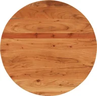 Pozostałe meble ogrodowe - vidaXL Blat do stolika, 70x3,8 cm, okrągły, lite drewno akacjowe - miniaturka - grafika 1