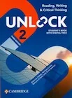 Książki do nauki języka angielskiego - Unlock 2 Reading, Writing and Critical Thinking Student`s Book with Digital Pack - miniaturka - grafika 1