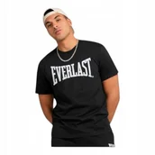 Koszulki męskie - Everlast Koszulka Męska T-shirt Czarna R.m - miniaturka - grafika 1