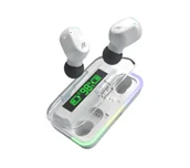 Słuchawki - Music Hero TWS KOMBO Biały - miniaturka - grafika 1
