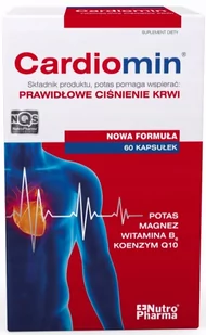 Nutro Pharma SP. Z O.O. Cardiomin 60 kapsułek 8050921 - Witaminy i minerały - miniaturka - grafika 1