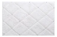 Dywaniki łazienkowe - Euro Firany Dywan Bawełniany 60 x 90 Chic 2 Biały 1218168 - miniaturka - grafika 1