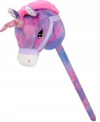 Maskotki i pluszaki - PLUSZAK JEDNOROZEC NA KIJU Z GLOS 80CM MIX3 MC50 - miniaturka - grafika 1