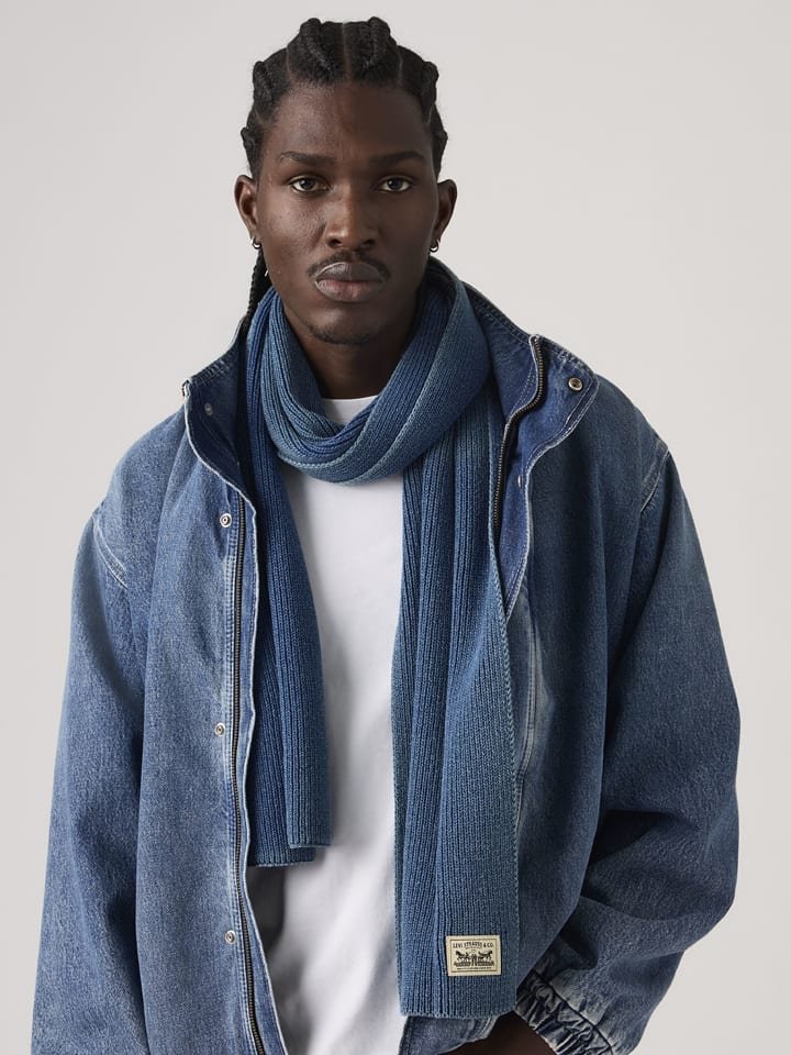 Levi's Szal w kolorze granatowym - dł. 180 cm