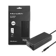 Zasilacze do laptopów - Qoltec ZASILACZ DO LAPTOPA 40W | 12V | 3.33A | 5.5*2.1 | +KABEL ZASILAJĄCY - miniaturka - grafika 1