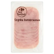 Kiełbasa i wędliny - Carrefour Targ Świeżości Szynka konserwowa 100 g - miniaturka - grafika 1