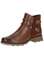 Botki damskie - CAPRICE Damskie botki 9-25419-43, Cognac Comb, 36 EU - miniaturka - grafika 1