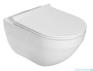 Kompakty WC - Roca Hebe miska WC wisząca Rimless biała A346136000 - miniaturka - grafika 1