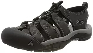 KEEN Newport sandały męskie, Black Steel Grey, 39.5 EU - Sandały męskie - miniaturka - grafika 1