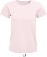 Koszulki i topy damskie - SOLs 03579 Koszulka damska, Pioneer Women T-Shirt, Jersey 175 - Kolor: Jasnoróżowy - Rozmiar: XXL - miniaturka - grafika 1