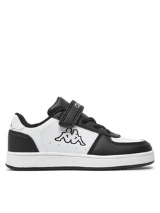 Kappa Sneakersy Logo Malone Ev Kid 36185LW Biały - Buty dla chłopców - miniaturka - grafika 1