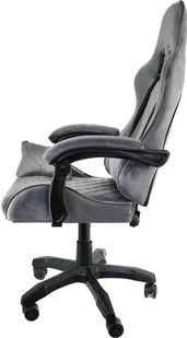 Fotel obrotowy gamingowy HERO POKER ST GREY ALCANTARA - Fotele gamingowe - miniaturka - grafika 5