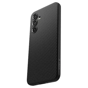 Etui na telefon Spigen Liquid Air obudowa pancerne do Samsung Galaxy A54 5G Matte Black + Szkło - Etui i futerały do telefonów - miniaturka - grafika 4