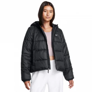 Damska kurtka puchowa pikowana Under Armour Lw Insulate Jacket - czarna - UNDER ARMOUR - Kurtki damskie - miniaturka - grafika 1