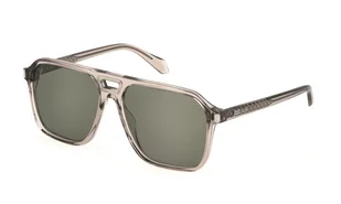 Okulary JUST CAVALLI SJC036-5907T1. Okulary przeciwsłoneczne, Kolor szary. Mężczyzna. - Okulary przeciwsłoneczne - miniaturka - grafika 1