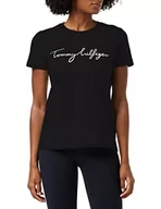Koszulki i topy damskie - Tommy Hilfiger Damska koszulka Heritage Crew T-Shirt - miniaturka - grafika 1