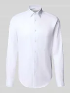 Koszule męskie - Koszula biznesowa o kroju slim fit z listwą guzikową model ‘Harrison’ - miniaturka - grafika 1
