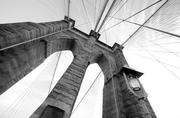 Tapety - Nice Wall Brooklyn Bridge wide angle fototapeta FS0131 - miniaturka - grafika 1