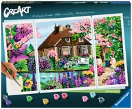 Zabawki kreatywne - CreArt: Wiejski domek - Ravensburger - miniaturka - grafika 1