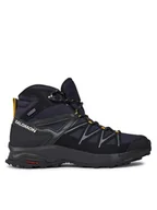 Buty trekkingowe męskie - Salomon Trekkingi Daintree Mid Gtx GORE-TEX L41678400 Granatowy - miniaturka - grafika 1