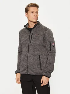 Aulp Bluza techniczna Navoy Szary Regular Fit - Bluzy narciarskie - miniaturka - grafika 1