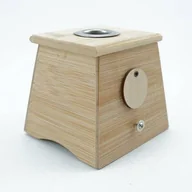 Akcesoria medycyny naturalnej - Bambusowe pudełko na 1 moksę - miniaturka - grafika 1