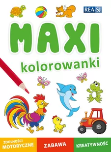 MAXI. Kolorowanki - Literatura popularno naukowa dla młodzieży - miniaturka - grafika 1