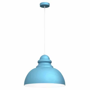 Milagro Lampa wisząca CORIN BLUE 1xE27 MLP7982 - Lampy sufitowe - miniaturka - grafika 3