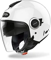 Kaski motocyklowe - Airoh Kask męski HE14, biały, rozmiar XS - miniaturka - grafika 1