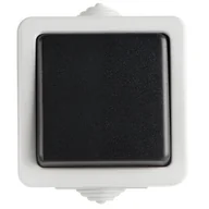 Wyłączniki światła i elektryczne - Kanlux Łącznik schodowy TEKNO 05-1050-143 cz 25349 - miniaturka - grafika 1
