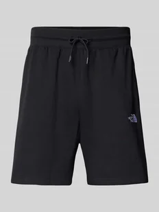 Szorty z dzianiny dresowej o kroju relaxed fit z wyhaftowanym logo - Spodenki męskie - miniaturka - grafika 1