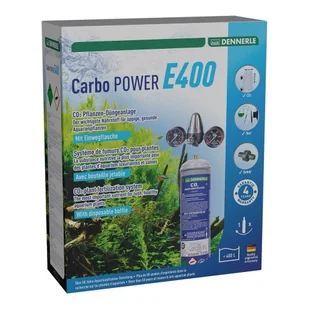 DENNERLE Zestaw do odżywiania roślin CO2 Carbo Power E400 (2974) - Filtry akwariowe i akcesoria - miniaturka - grafika 1
