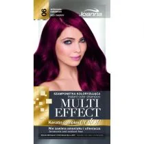 Joanna , Multi Effect Color Keratin Complex. Szamponetka, 06 Wiśniowa Czerwień, 35g  Joanna - Farby do włosów i szampony koloryzujące - miniaturka - grafika 2