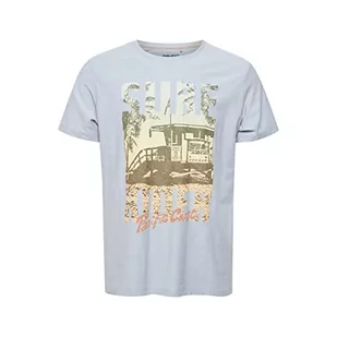 Blend Męski T-shirt T-shirt, 164010/Dusty Blue, XL, 164010/Dusty Blue, XL - Koszulki męskie - miniaturka - grafika 1
