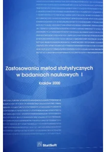 Zastosowanie metod statycznych w badaniach naukowych Tom I - Matematyka - miniaturka - grafika 1