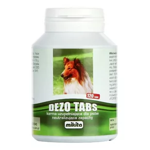 Mikita DEZO TABS 120 TABL. - Suplementy i witaminy dla psów - miniaturka - grafika 1