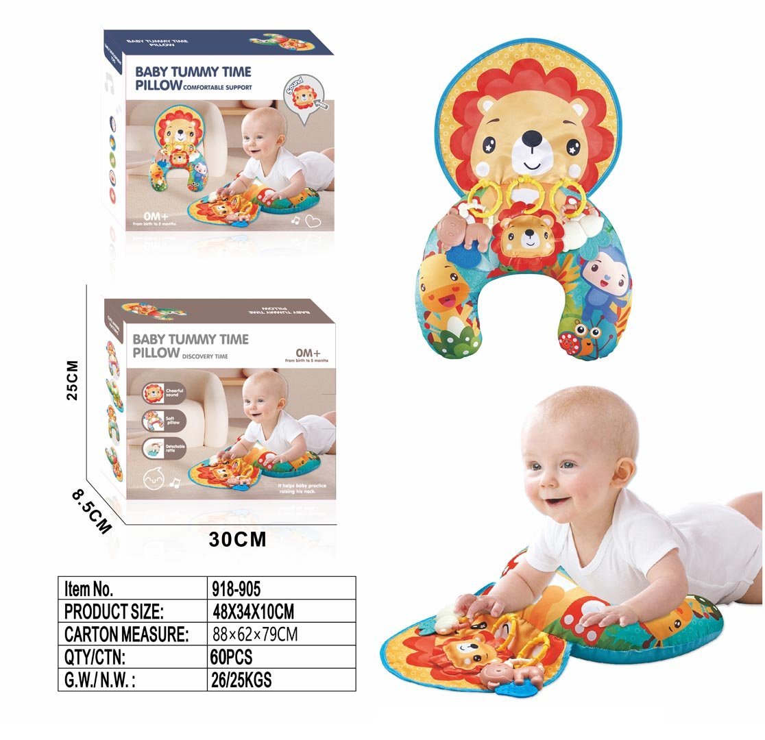 Idealna do Snu Miękka Poduszka Lew dla Maluchów