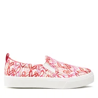 Trampki damskie - Tenisówki Skechers Poppy 155503/WRPK Czerwony - miniaturka - grafika 1